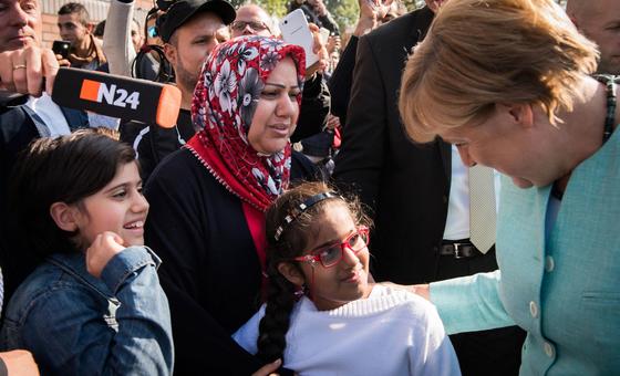 Angela Merkel lauréate du Prix Nansen pour les réfugiés